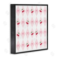 Lucille Price | Cherries & Bows Argyle