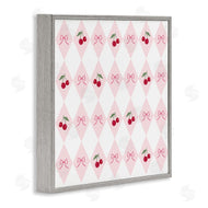 Lucille Price | Cherries & Bows Argyle