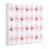 Lucille Price | Cherries & Bows Argyle