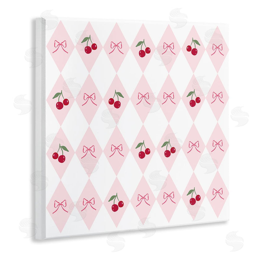 Lucille Price | Cherries & Bows Argyle