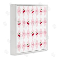 Lucille Price | Cherries & Bows Argyle