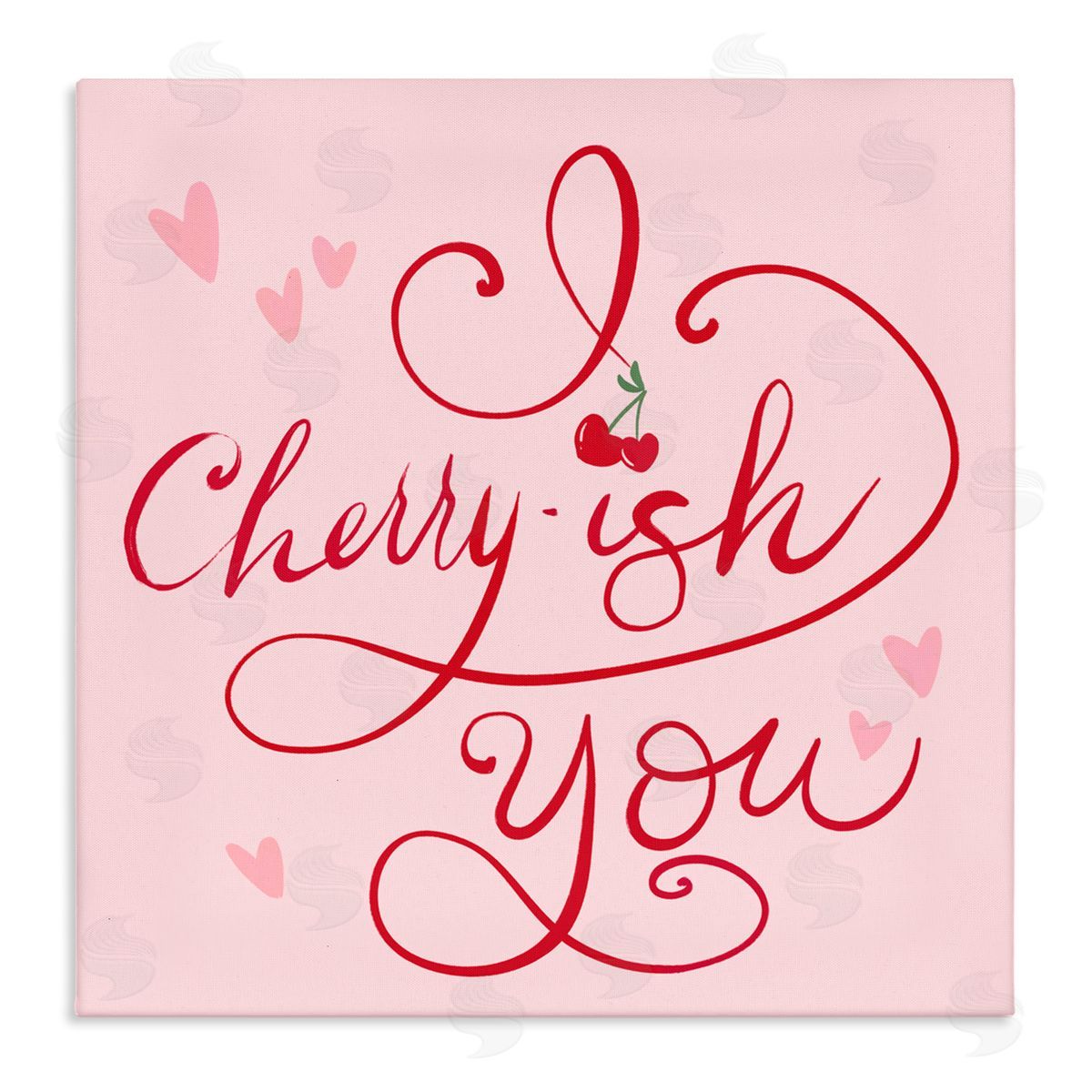 Lucille Price Cherry-ish You Pun Canvas Wall Art Print
