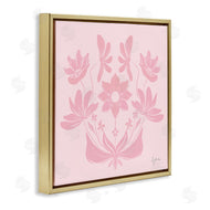 Lucille Price | Pink Floral Symmetrical