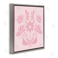 Lucille Price | Pink Floral Symmetrical