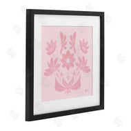 Lucille Price | Pink Floral Symmetrical