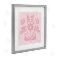 Lucille Price | Pink Floral Symmetrical