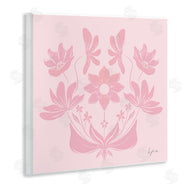 Lucille Price | Pink Floral Symmetrical