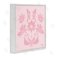 Lucille Price | Pink Floral Symmetrical