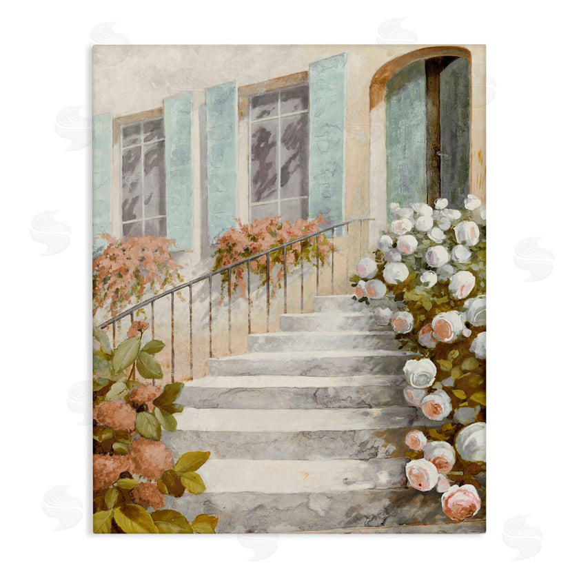 LORENZO COLLECTIVE | Floral Entry Stairs
