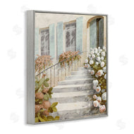 LORENZO COLLECTIVE | Floral Entry Stairs