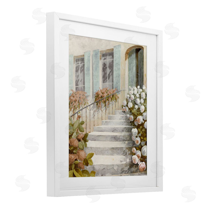LORENZO COLLECTIVE | Floral Entry Stairs