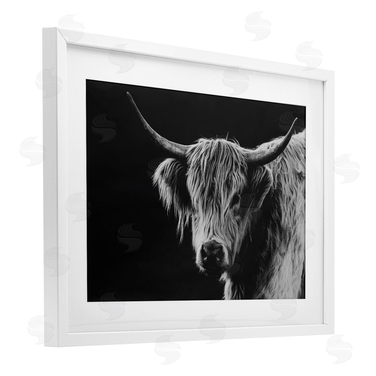 Crystal Lynn Collins Scottish Highland Cattle Canvas Wall Art Print