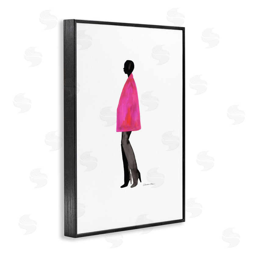 Simone Elum | Fuchsia Pink Coat