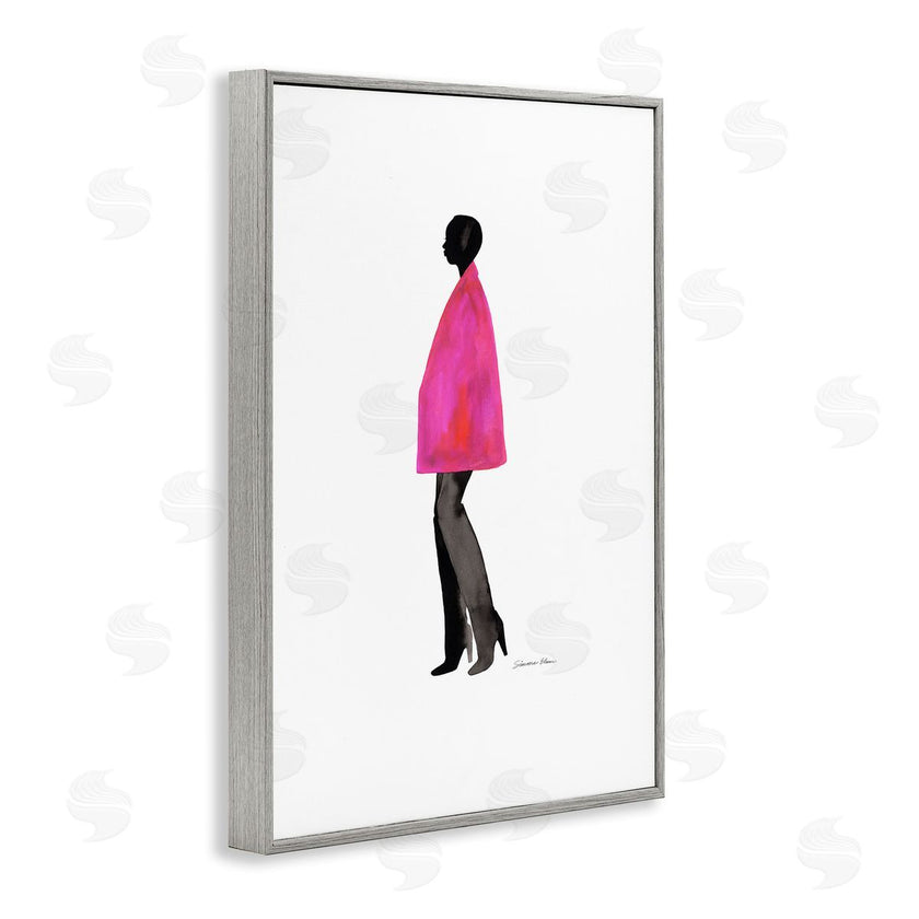 Simone Elum | Fuchsia Pink Coat
