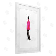 Simone Elum | Fuchsia Pink Coat