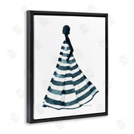 Simone Elum | Girl In Blue Striped Dress