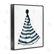 Simone Elum | Girl In Blue Striped Dress