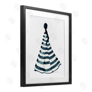 Simone Elum | Girl In Blue Striped Dress