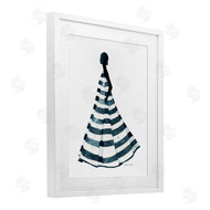 Simone Elum | Girl In Blue Striped Dress
