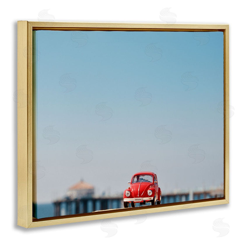 Ashley Singleton | Red Vintage Car Adventure