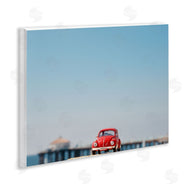 Ashley Singleton | Red Vintage Car Adventure