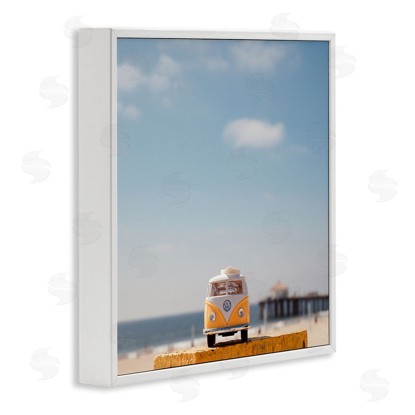 Ashley Singleton | Vintage Car Model at Beach