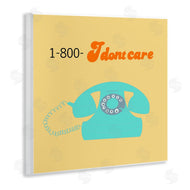 Ashley Singleton | I Don't Care Retro Phone