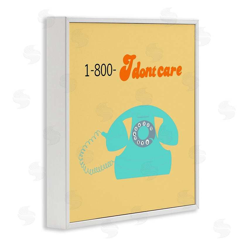 Ashley Singleton | I Don't Care Retro Phone