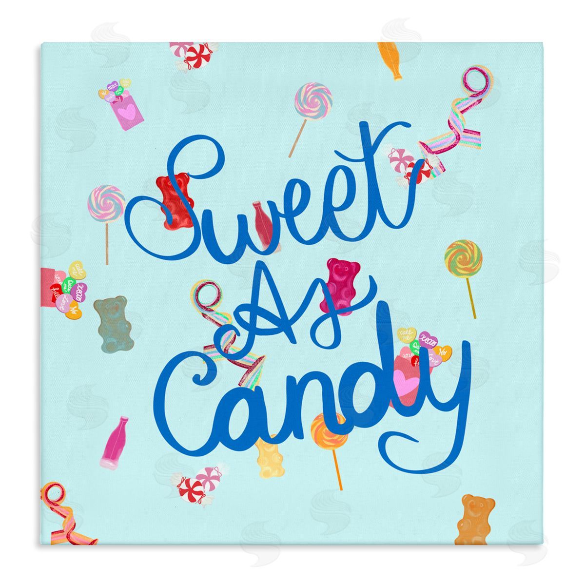 Ashley Singleton Sweet As Candy Canvas Wall Art Print