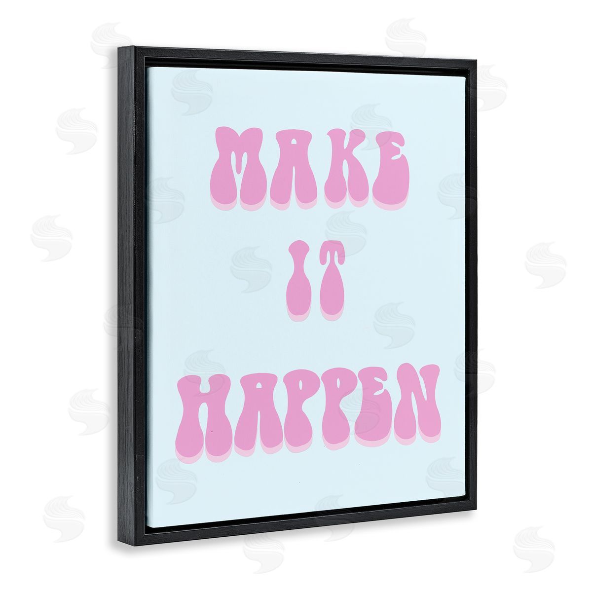 Ashley Singleton Make It Happen Determination Canvas Wall Art Print