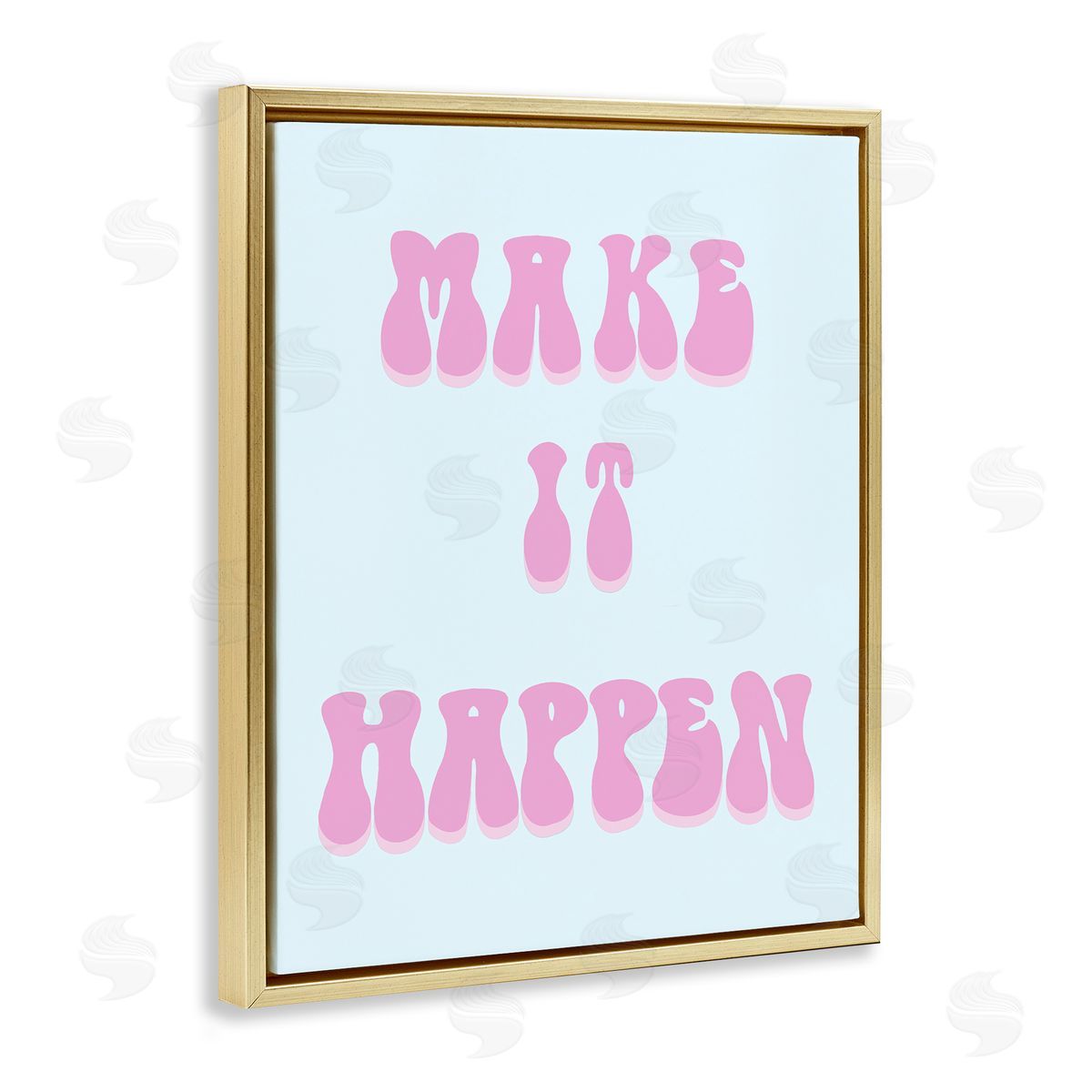 Ashley Singleton Make It Happen Determination Canvas Wall Art Print