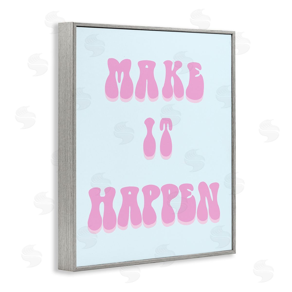 Ashley Singleton Make It Happen Determination Canvas Wall Art Print