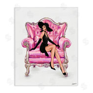Ziwei Li | Elegant Woman on Chair