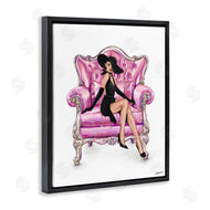 Ziwei Li | Elegant Woman on Chair