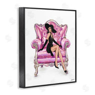 Ziwei Li | Elegant Woman on Chair