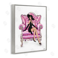 Ziwei Li | Elegant Woman on Chair