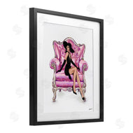 Ziwei Li | Elegant Woman on Chair