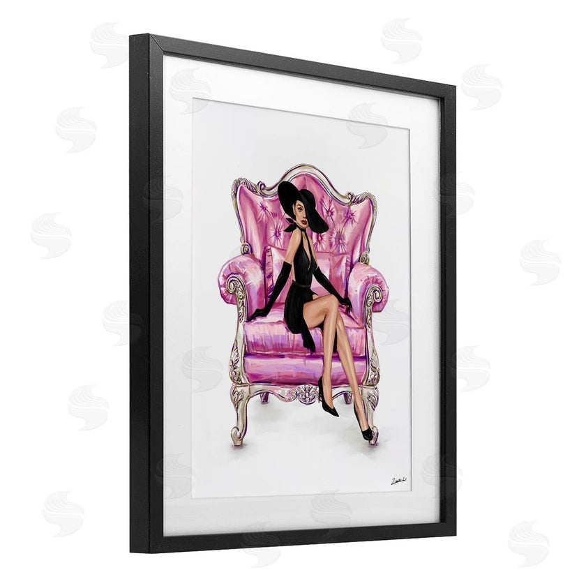 Ziwei Li | Elegant Woman on Chair