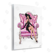 Ziwei Li | Elegant Woman on Chair