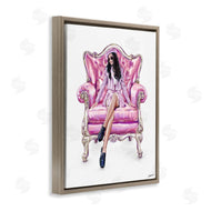 Ziwei Li | Pink Stylish Glam Chair