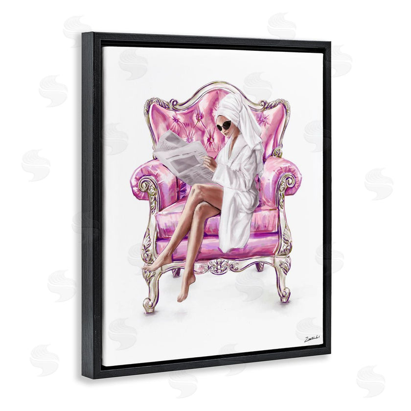 Ziwei Li | Trendy Female in Pink Chair