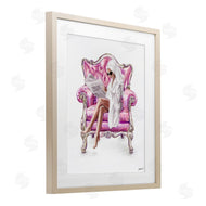 Ziwei Li | Trendy Female in Pink Chair