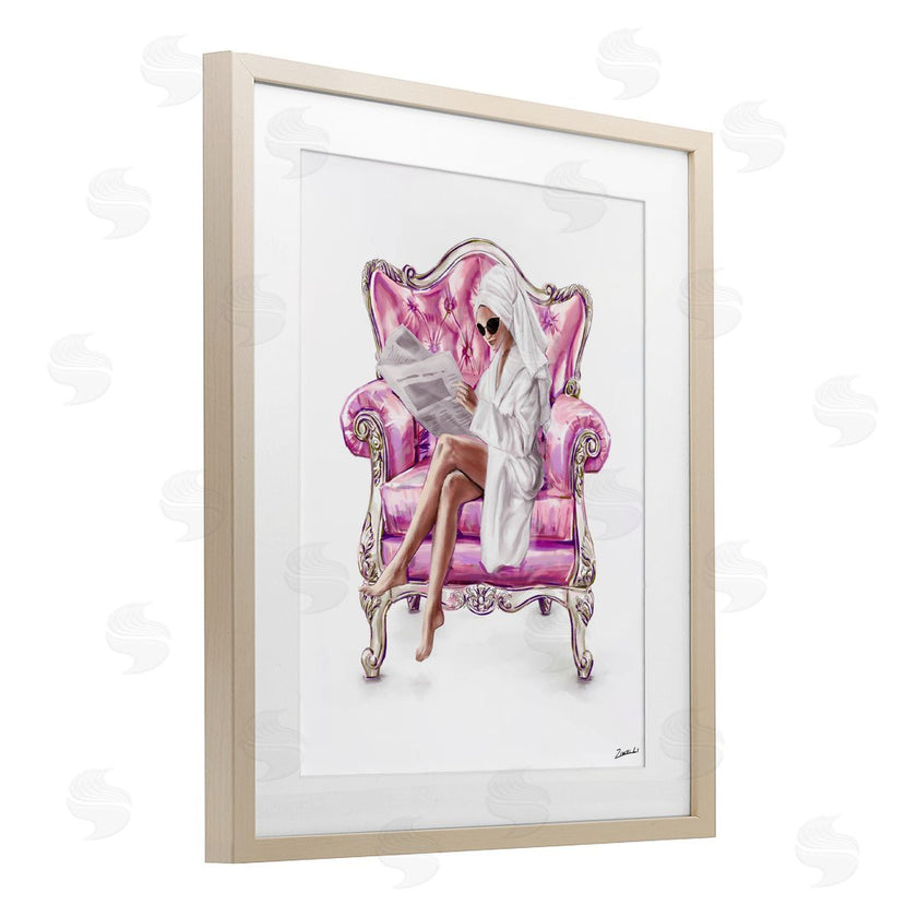 Ziwei Li | Trendy Female in Pink Chair