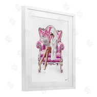 Ziwei Li | Trendy Female in Pink Chair