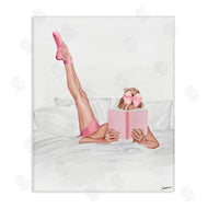 Ziwei Li | Ballerina Girl Reading Book