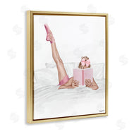 Ziwei Li | Ballerina Girl Reading Book