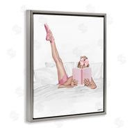 Ziwei Li | Ballerina Girl Reading Book