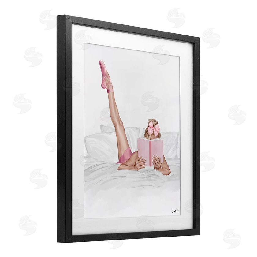 Ziwei Li | Ballerina Girl Reading Book