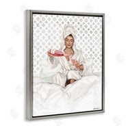 Ziwei Li | Self Care Champagne in Bed