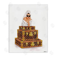 Ziwei Li | Luxury Bathrobe Girl
